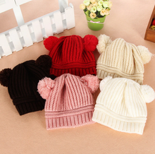 Load image into Gallery viewer, Animal Ear Knitted Beanie
