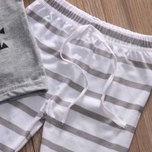 Load image into Gallery viewer, Man Cave Top Striped Pants Outfit
