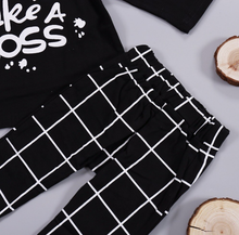 Load image into Gallery viewer, Like a Boss Outfit Set
