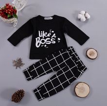 Load image into Gallery viewer, Like a Boss Outfit Set
