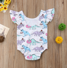 Load image into Gallery viewer, Dinosaur Dessert Party Onesie
