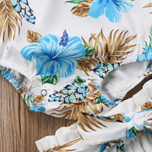 Load image into Gallery viewer, Summer Floral Romper Outfit
