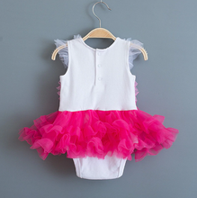 Load image into Gallery viewer, Summer Lace Tutu Dress with Matching Headband (Multiple Colors)

