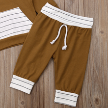 Load image into Gallery viewer, Striped Sweatsuit Outfit
