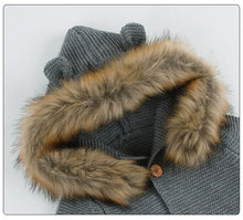 Load image into Gallery viewer, Knitted Fur Sweater Romper (Multiple Colors)
