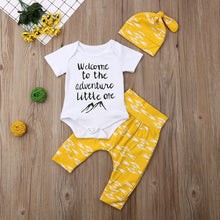 Load image into Gallery viewer, Welcome Little One Outfit
