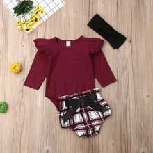 Load image into Gallery viewer, Plaid Love Outfit
