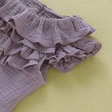 Load image into Gallery viewer, Ruffled Romper with Headband
