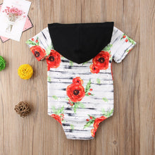 Load image into Gallery viewer, Floral Hoodie Onesie

