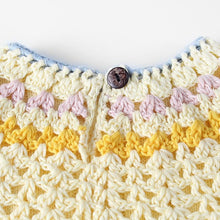 Load image into Gallery viewer, Knitted Yellow Romper
