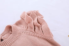 Load image into Gallery viewer, Knitted Ruffle Romper
