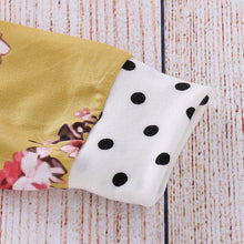 Load image into Gallery viewer, Floral Polka Dot Outfit
