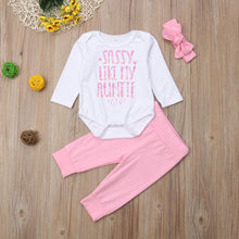 Load image into Gallery viewer, Sassy Like My Auntie Outfit

