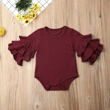 Load image into Gallery viewer, Layered Flare Sleeve Onesie (Multiple Colors)
