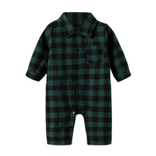 Load image into Gallery viewer, Plaid Romper (Multiple Colors)
