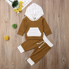 Load image into Gallery viewer, Striped Sweatsuit Outfit
