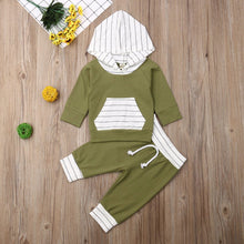 Load image into Gallery viewer, Striped Sweatsuit Outfit
