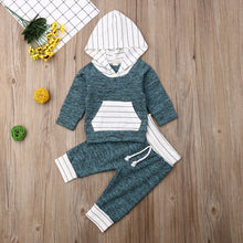Load image into Gallery viewer, Striped Sweatsuit Outfit

