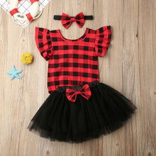 Load image into Gallery viewer, Plaid Tutu Outfit
