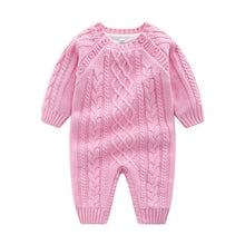 Load image into Gallery viewer, Knitted Winter Twist Romper
