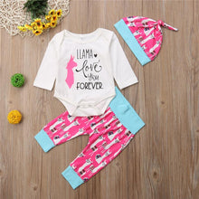 Load image into Gallery viewer, Llama Love You Forever Outfit
