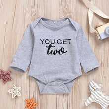 Load image into Gallery viewer, Twin Miracle Onesies
