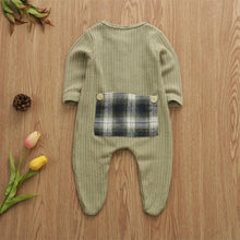 Load image into Gallery viewer, Plaid Patch Onesies
