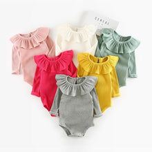 Load image into Gallery viewer, Ruffle Collar Onesies
