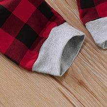 Load image into Gallery viewer, Plaid Ladies I Have Arrived Bow Tie Outfit with Hat

