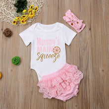 Load image into Gallery viewer, Mommy's Main Squeeze Outfit with Headband
