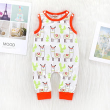 Load image into Gallery viewer, Llama Cactus Onesie
