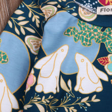 Load image into Gallery viewer, Floral Bunny Onesie
