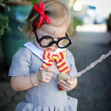 Load image into Gallery viewer, Suit Romper + Bow Tie
