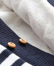 Load image into Gallery viewer, Striped Winter Knitted Romper (Multiple Colors)
