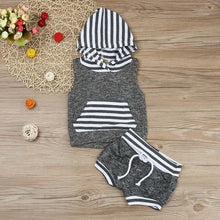 Load image into Gallery viewer, Casual Hoodie &amp; Shorts

