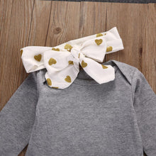Load image into Gallery viewer, Heart Baby Girl Outfit

