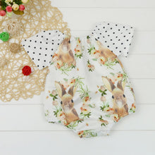 Load image into Gallery viewer, Floral Bunny Romper

