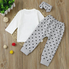 Load image into Gallery viewer, Sweet Heart Sweatshirt Pants Outfit
