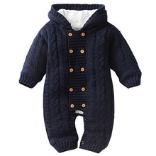 Load image into Gallery viewer, Knitted Hoodie Jumpsuit (Multiple Colors)
