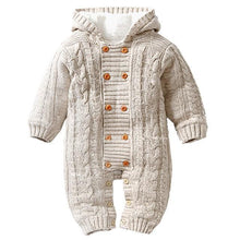 Load image into Gallery viewer, Knitted Hoodie Jumpsuit (Multiple Colors)
