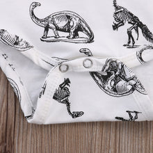 Load image into Gallery viewer, Sleeveless Dinosaur Onesie
