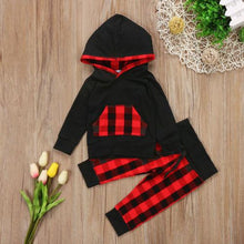 Load image into Gallery viewer, Plaid Jogger Outfit
