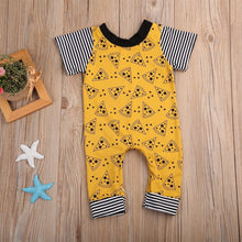 Load image into Gallery viewer, Pizza &amp; Stripes Onesie
