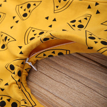 Load image into Gallery viewer, Pizza &amp; Stripes Onesie
