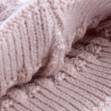 Load image into Gallery viewer, Mom And Baby Knitted Beanie Set
