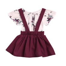 Load image into Gallery viewer, Floral Skirt Outfit
