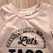Load image into Gallery viewer, Let's Taco Bout It Baby Boy &amp; Baby Girl Onesie
