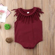 Load image into Gallery viewer, Tassel Neckline Romper (Multiple Colors)
