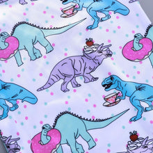 Load image into Gallery viewer, Dinosaur Dessert Party Onesie

