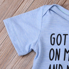 Load image into Gallery viewer, Mind On My Mommy Romper
